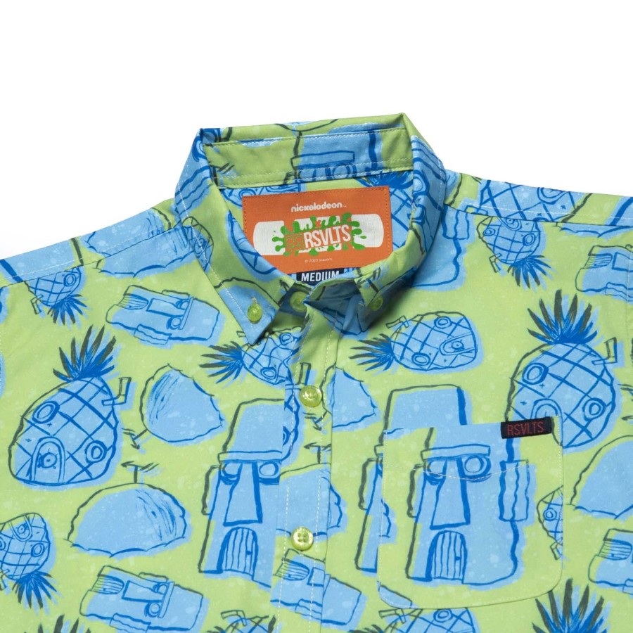 Nickelodeon Spongebob "Neighborhood" Preschool Kunuflex Short Sleeve Shirt Best