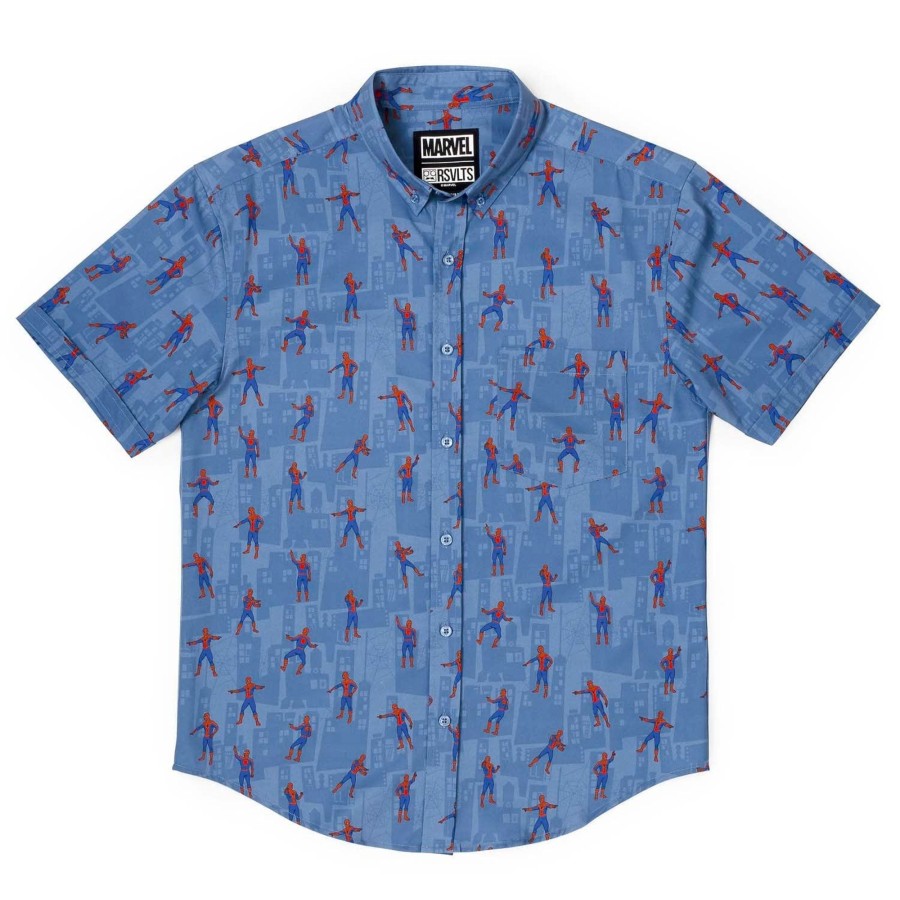 Marvel Spider-Man "The Meme" Kunuflex Short Sleeve Shirt Clearance