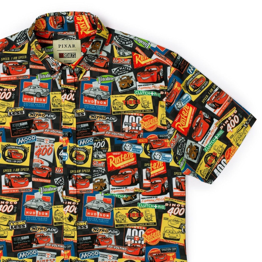 Disney and Pixar Disney And Pixar Cars "Sponsors Of Speed" Kunuflex Short Sleeve Shirt Wholesale