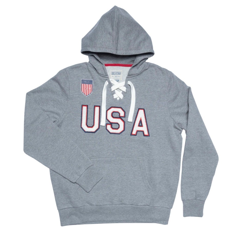 RSVLTS The All-American (Heather Gray) Hoodie Clearance