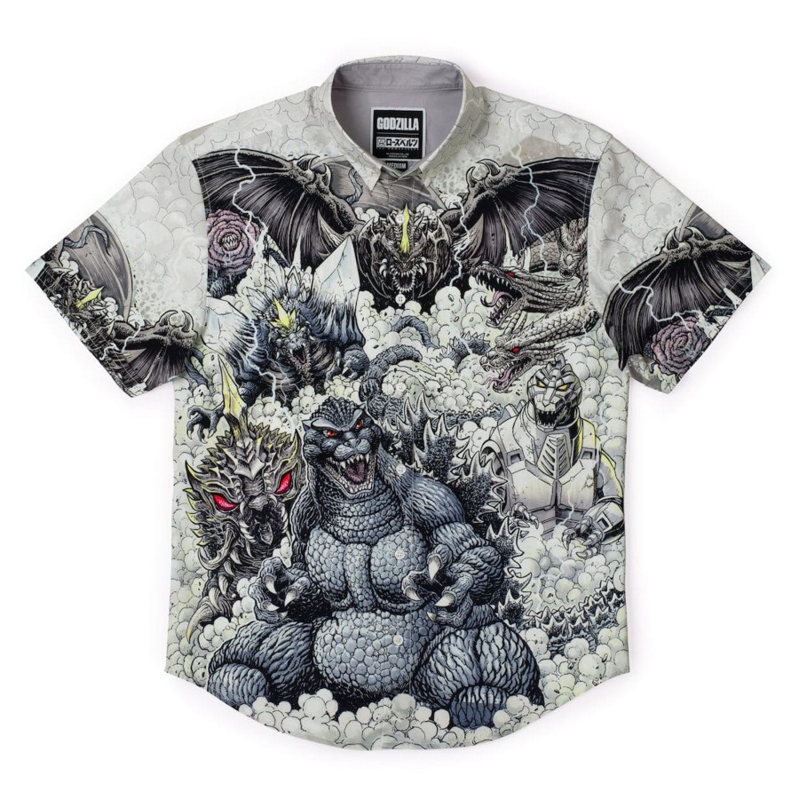 Godzilla Godzilla "Strange Creatures" Kunuflex Short Sleeve Shirt Clearance