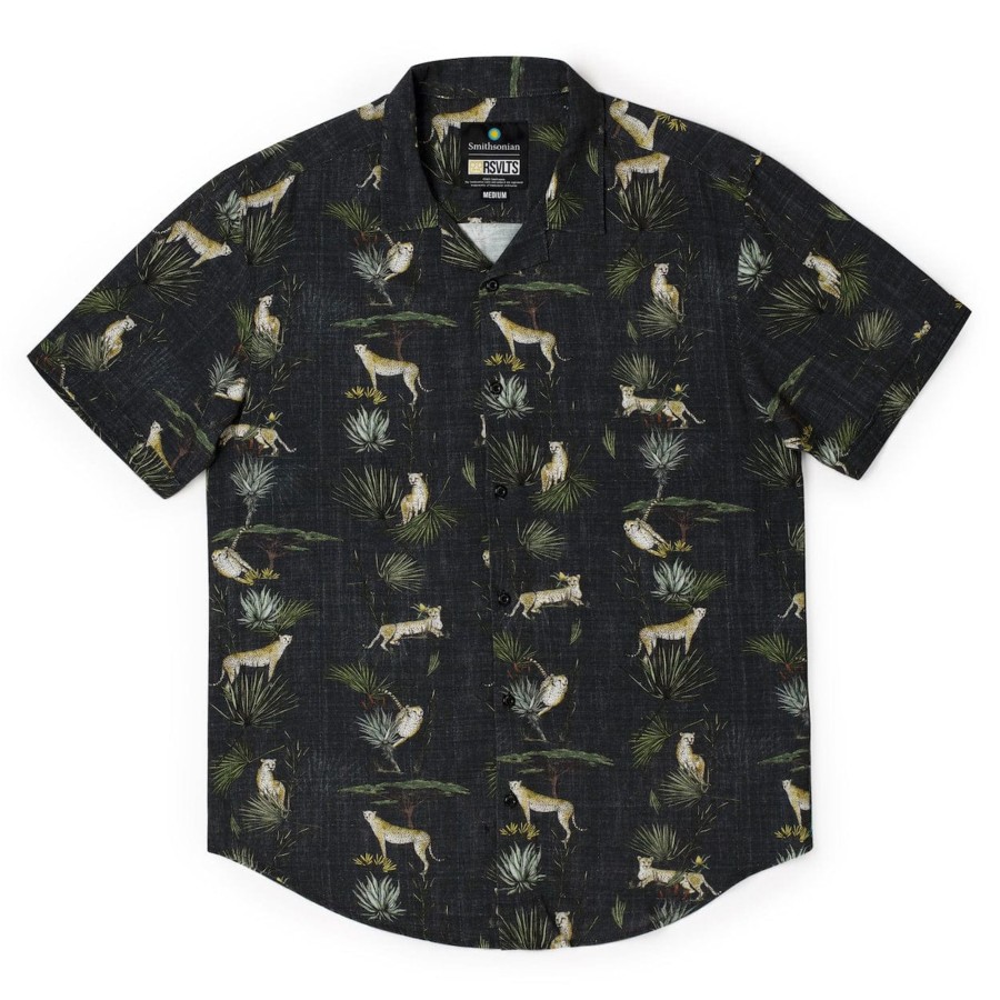 Smithsonian Speed Of The Savanna From Smithsonian'S National Zoo And Conservation Biology Institute Bamboo Short Sleeve Shirt Online