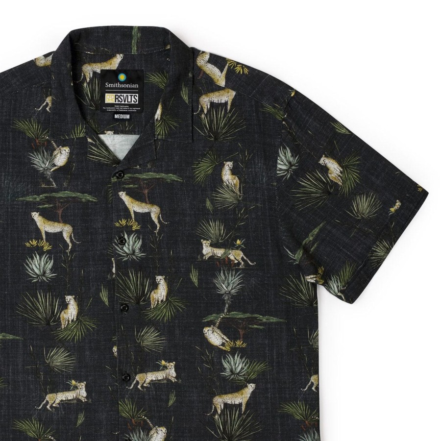 Smithsonian Speed Of The Savanna From Smithsonian'S National Zoo And Conservation Biology Institute Bamboo Short Sleeve Shirt Online