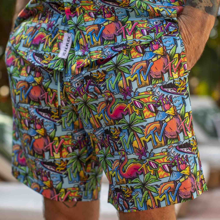 MTV Mtv "Cancun" Hybrid Shorts Wholesale