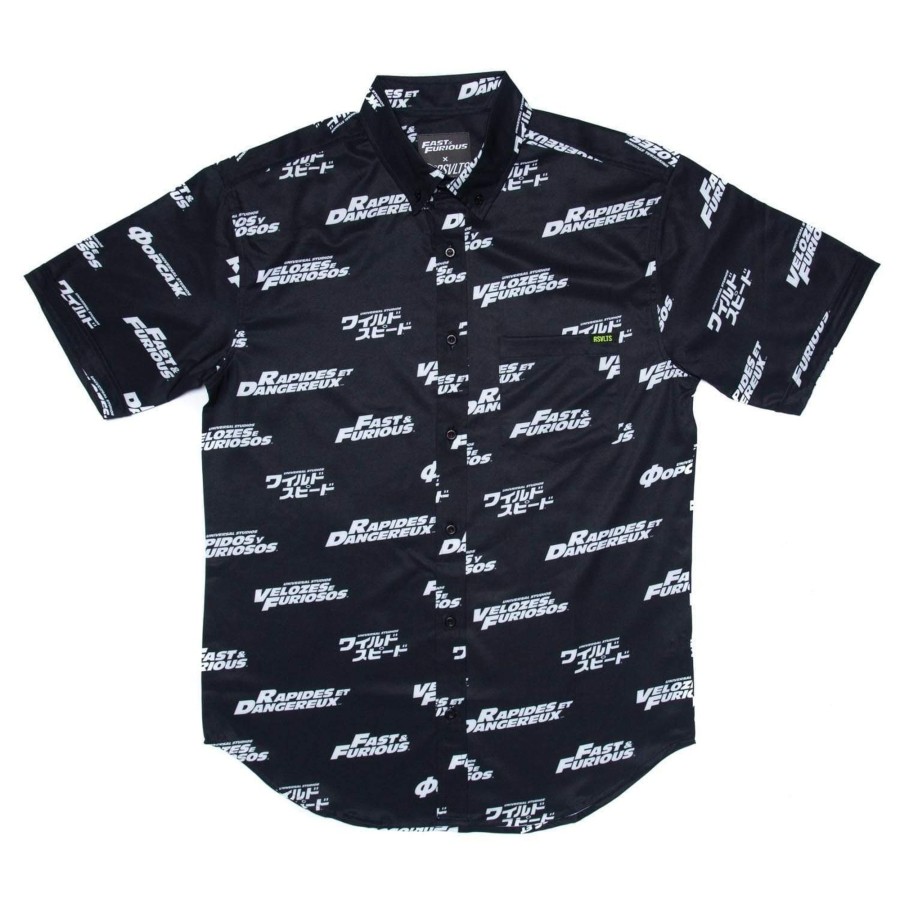 The Fast and the Furious Fast U0026 Furious "International Speed" Kunuflex Short Sleeve Shirt Hot