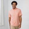 RSVLTS Peach Chaos Kunuflex Short Sleeve Shirt New