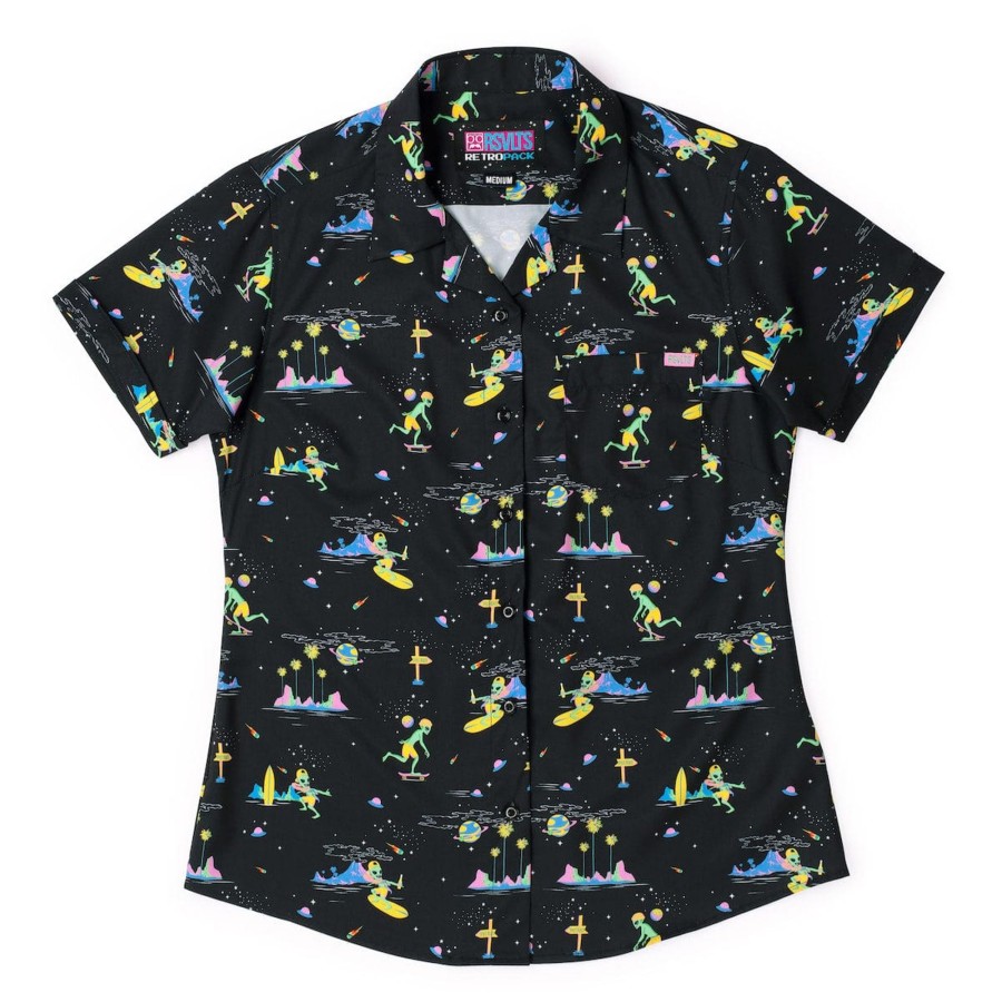 RSVLTS 90S Retro Pack "Space Beach" Women'S Kunuflex Short Sleeve Shirt Online