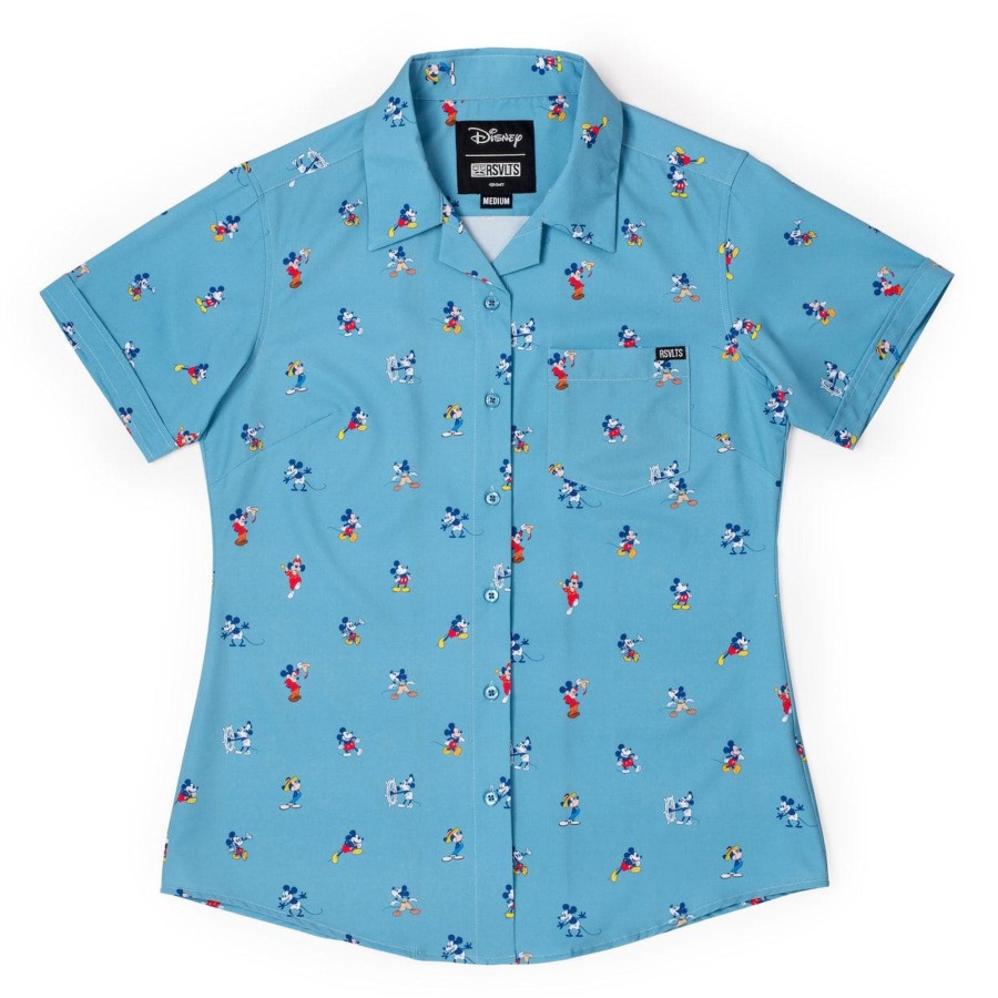 Disney Disney100 "Lil Mickeys" Women'S Kunuflex Short Sleeve Shirt Clearance