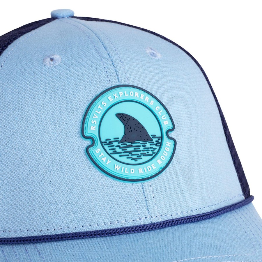 RSVLTS Stay Wild Shark Trucker Hat New