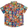 Nickelodeon Nickelodeon "Tiki Toons" Youth Kunuflex Short Sleeve Shirt Best