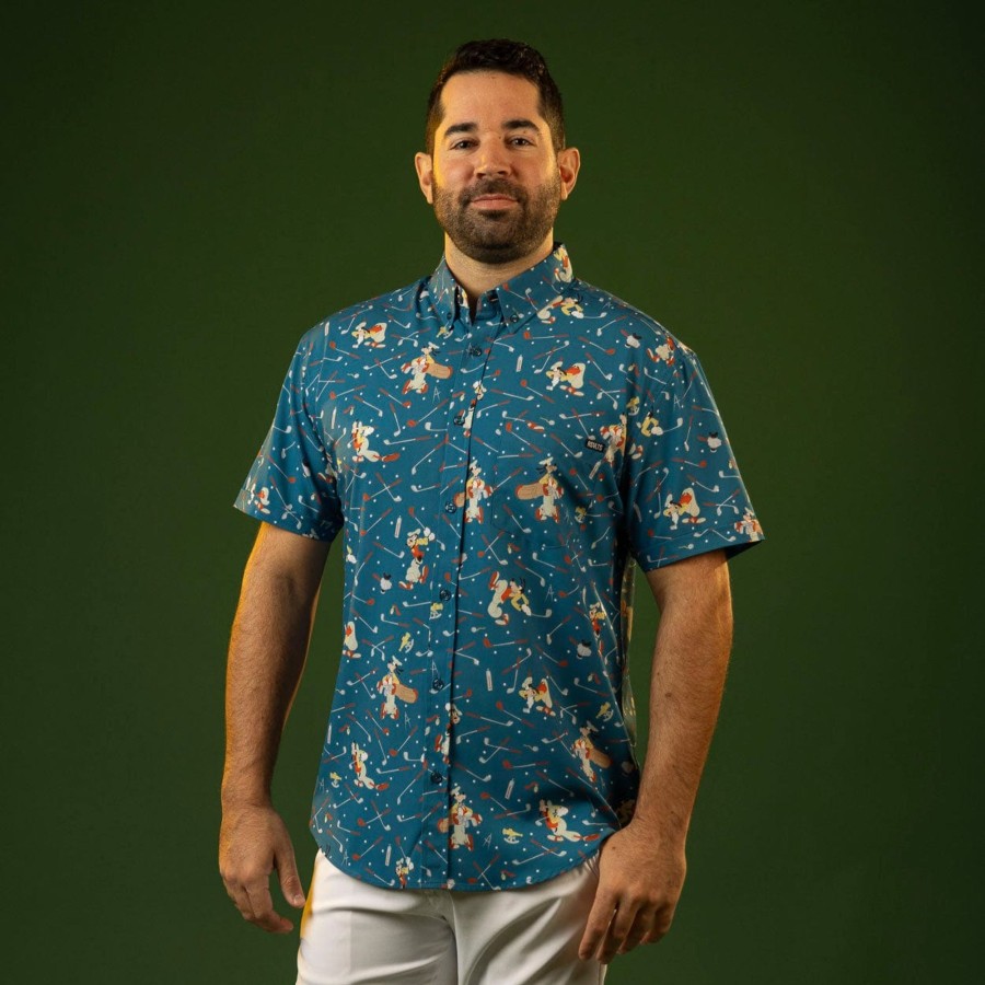 Disney Disney "Goofy Golf" Kunuflex Short Sleeve Shirt Online