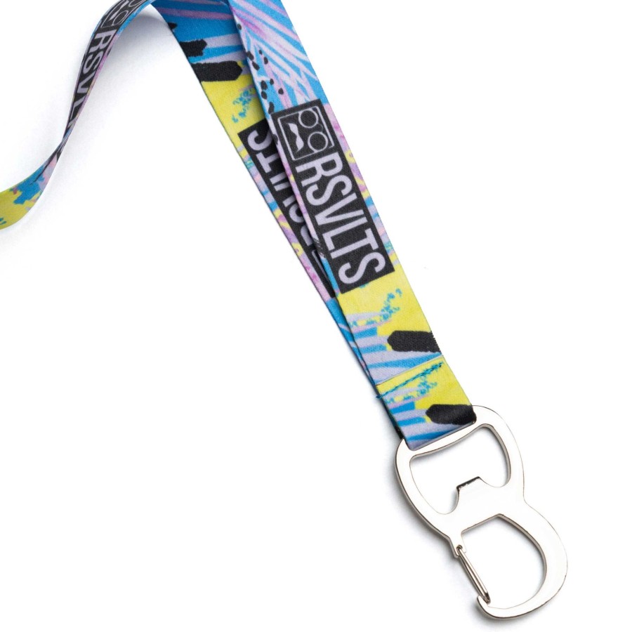 RSVLTS La Croy "Plum Lake" Bottle Opener Lanyard New