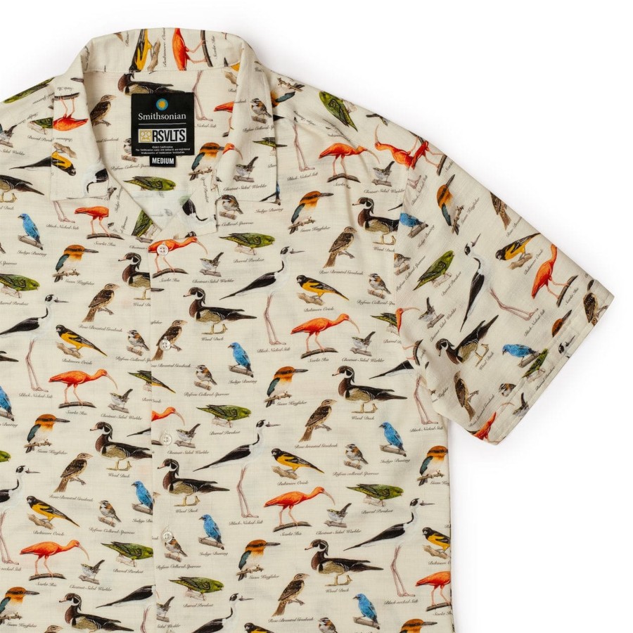 Smithsonian The Bird House From Smithsonian'S National Zoo And Conservation Biology Institute Bamboo Short Sleeve Shirt Online