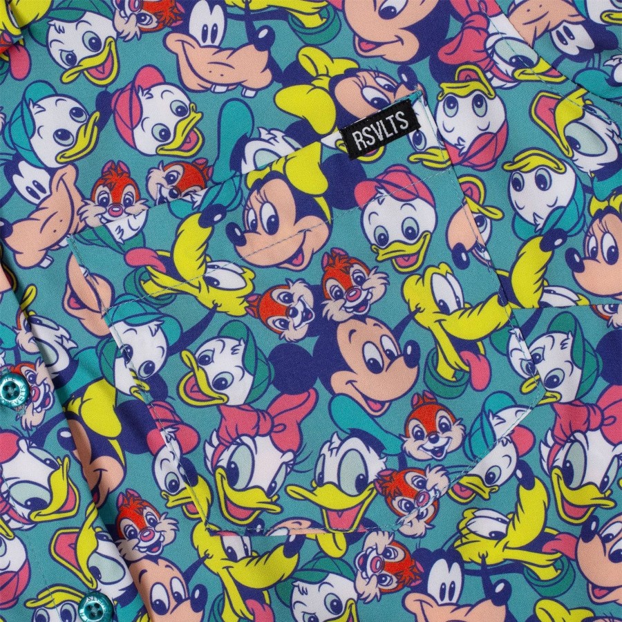 Disney Disney100 "Disney Afternoon" Women'S Kunuflex Short Sleeve Shirt Hot