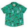 Disney Disney'S Haunted Mansion "After-Life Of The Party" Youth Kunuflex Short Sleeve Shirt New