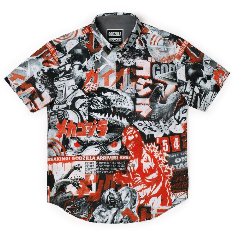 Godzilla Godzilla "King Of The Monsters" Kunuflex Short Sleeve Shirt Online