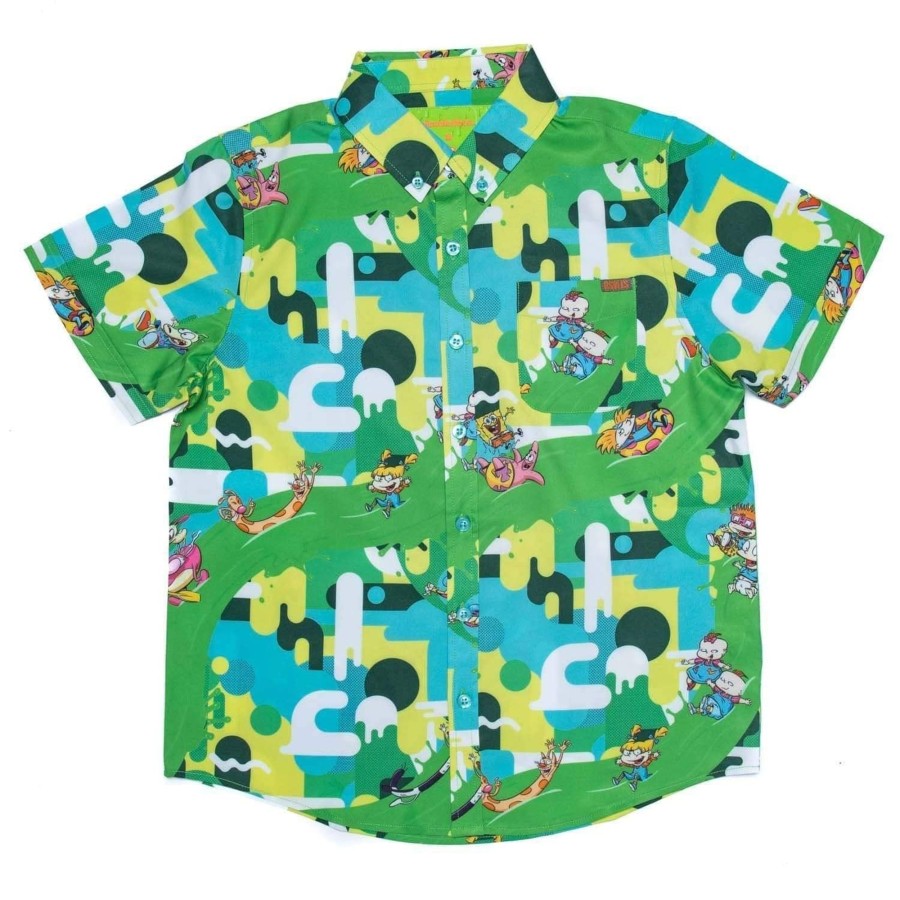 Nickelodeon Nickelodeon "Slime Time" Youth Kunuflex Short Sleeve Shirt Wholesale