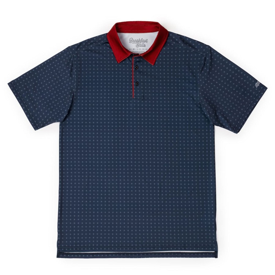 Breakfast Balls Breakfast Balls® "Fifty Nifty" All-Day Polo New