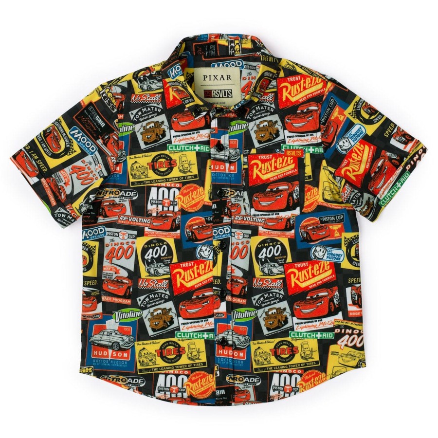 Disney and Pixar Disney And Pixar Cars "Sponsors Of Speed" Preschooler Kunuflex Short Sleeve Shirt Wholesale