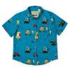 Disney and Pixar Disney And Pixar Cars "Pit Stop" Preschooler Kunuflex Short Sleeve Shirt New