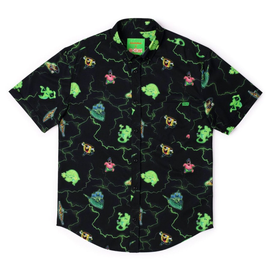 Nickelodeon Spongebob "Property Of The Flying Dutchman" Kunuflex Short Sleeve Shirt Wholesale