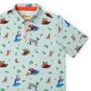 The Flintstones The Flintstones "Loyal Order Of Dinosaurs' Tourney" All-Day Polo New