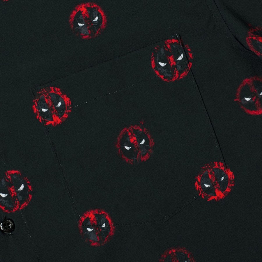 Marvel Deadpool "The Anti-Hero" Kunuflex Short Sleeve Shirt New