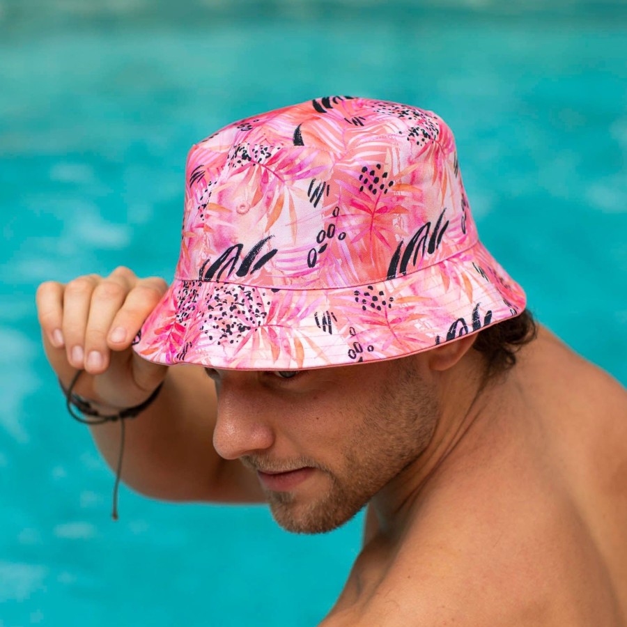 RSVLTS La Croy "Strawberry Margarita" Reversible Bucket Hat Wholesale