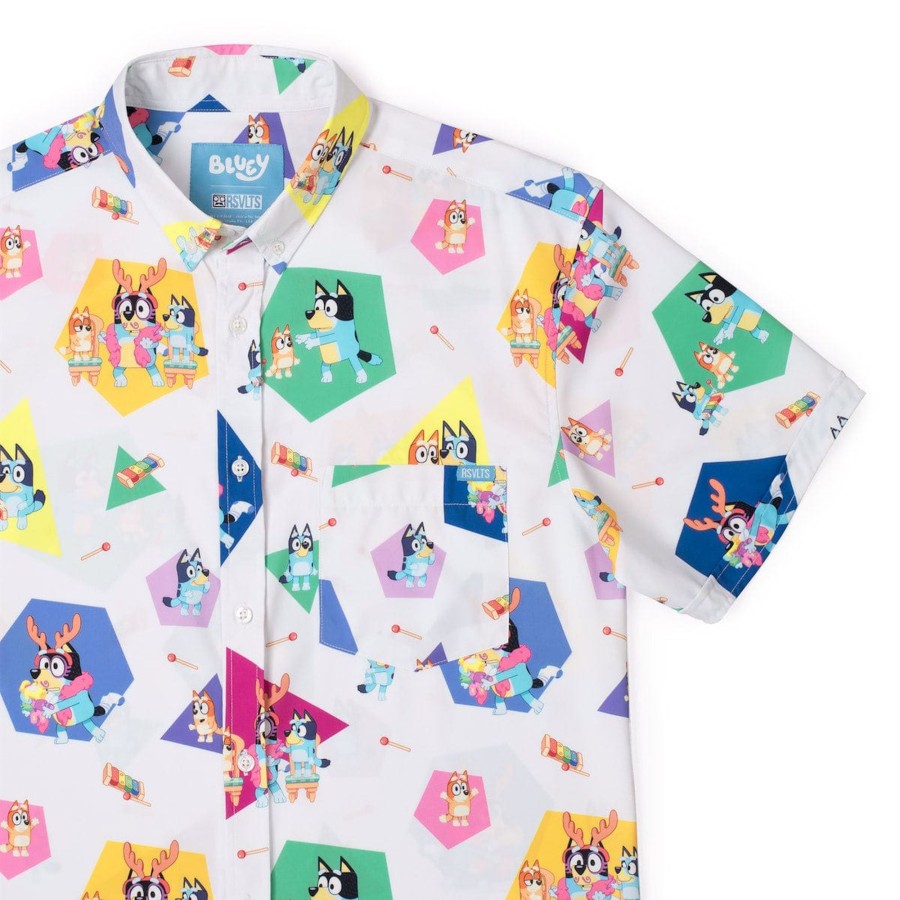 Bluey Bluey "Magic Xylophone" Kunuflex Short Sleeve Shirt Hot