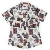 Justin Warner Justin Warner "Atomic Ramen" Women'S Kunuflex Short Sleeve Shirt Best