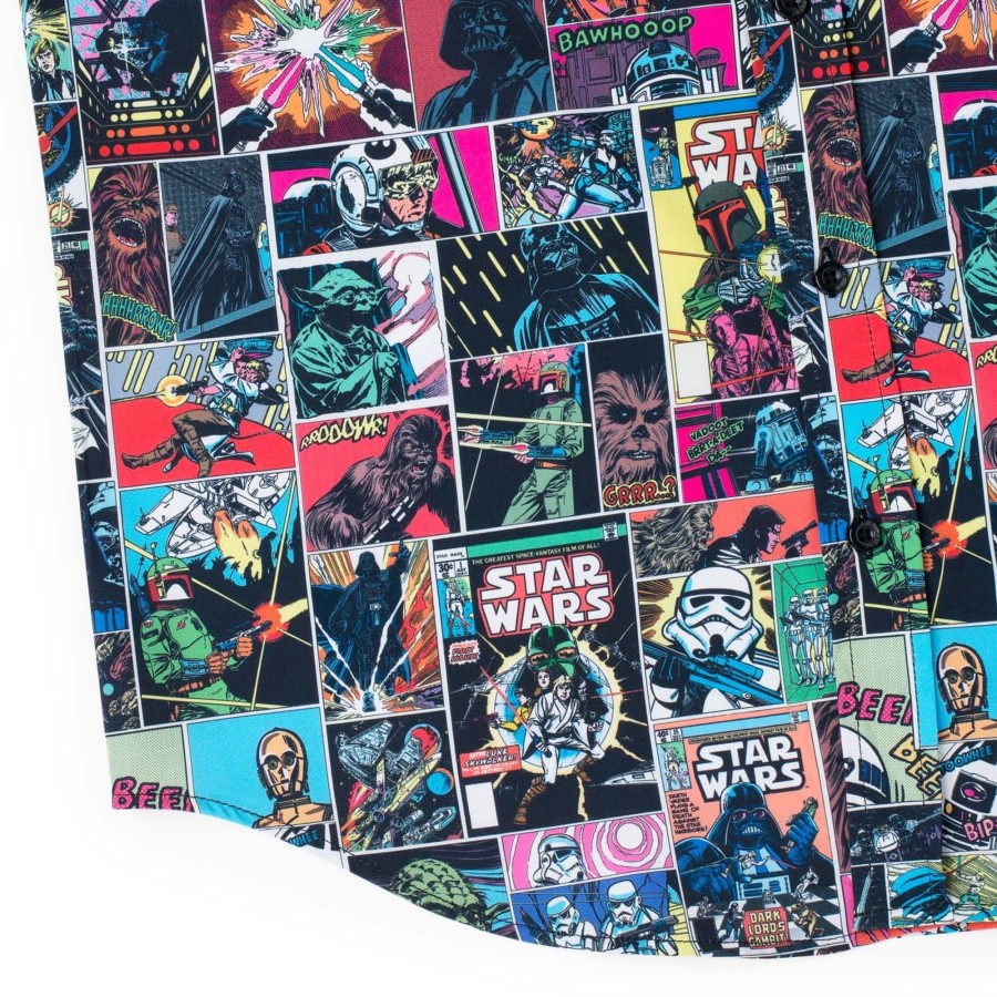 Star Wars Star Wars "Comic To The Dark Side" Kunuflex Short Sleeve Shirt Hot