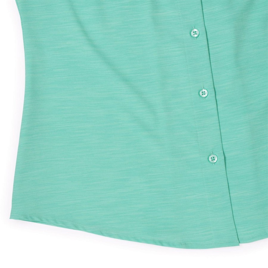 RSVLTS Renegade Seafoam Fury Women'S Kunuflex Short Sleeve Shirt Hot