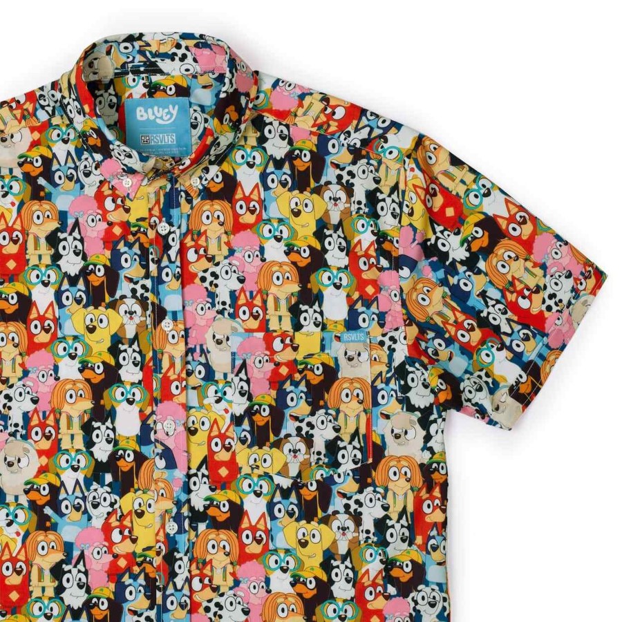 Bluey Bluey "Primary Pals" Kunuflex Short Sleeve Shirt Online