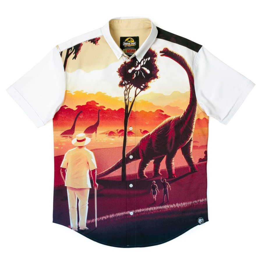 Jurassic Park Jurassic Park "Welcome To Jurassic Park" Kunuflex Short Sleeve Shirt Hot