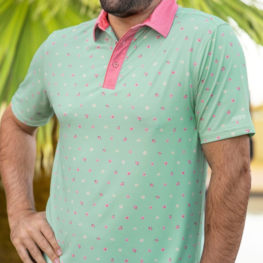 Breakfast Balls Breakfast Balls® "Georgia In Bloom" All-Day Polo Clearance