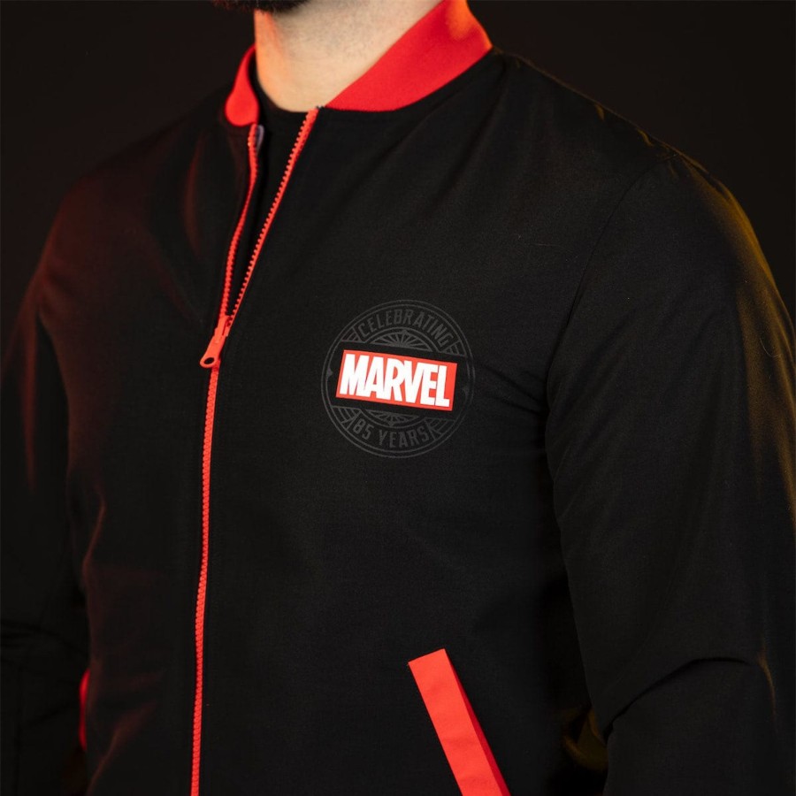 Marvel Marvel 85Th Anniversary "Est. 1939" Limited Edition Reversible Bomber Jacket Hot