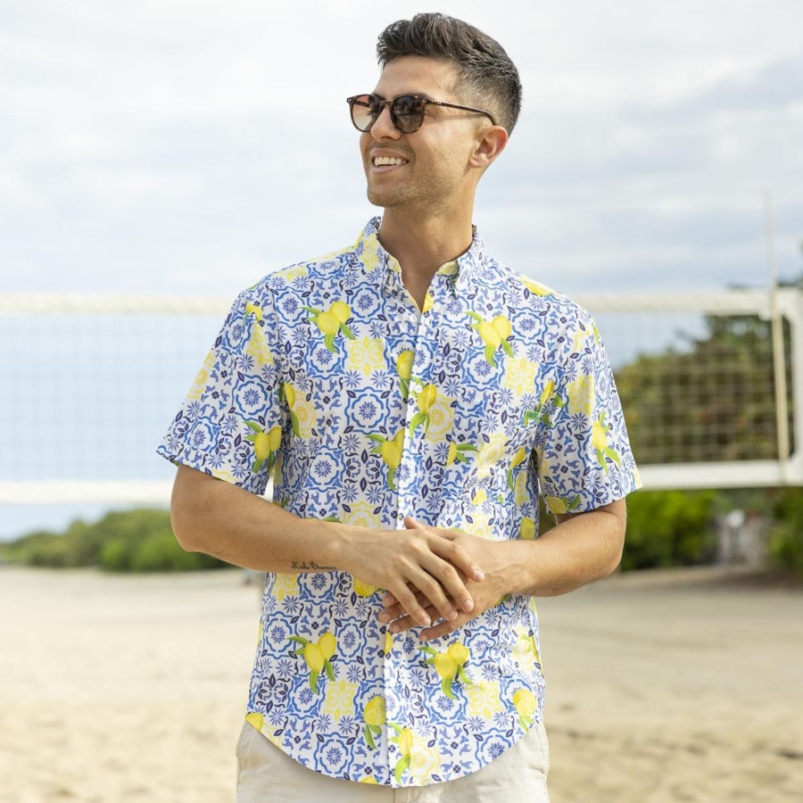 RSVLTS Amalfi Coast Kunuflex Short Sleeve Shirt Online