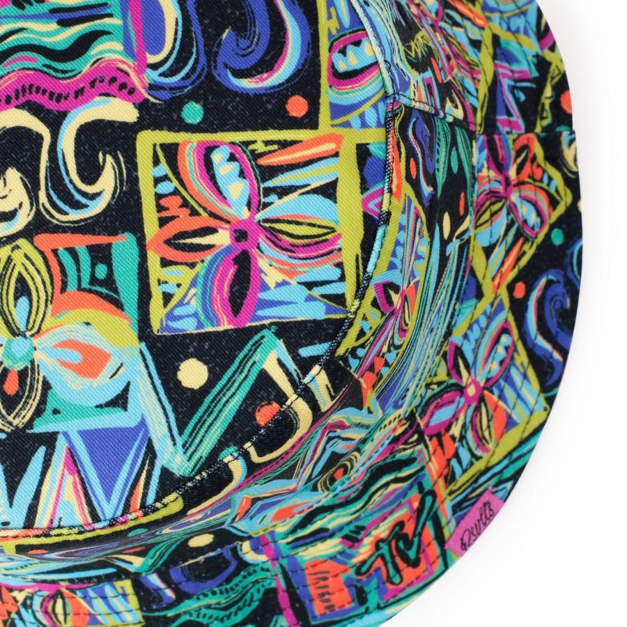 MTV Mtv "Panama City Beach" Reversible Bucket Hat Best